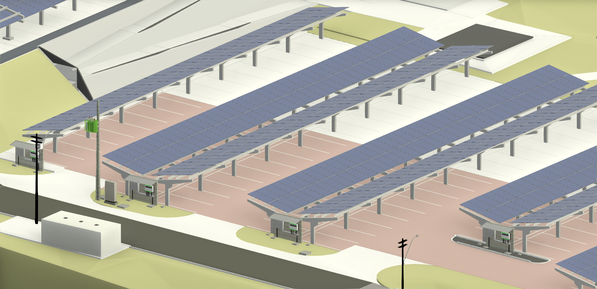 Usina Fotovoltaica em Carport